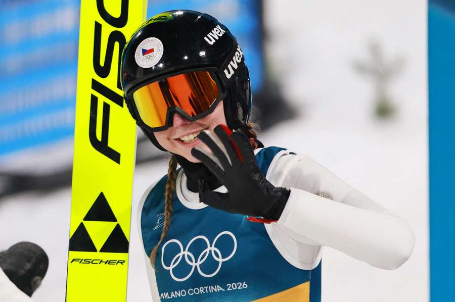 Skokanka na lyžích Indráčková je juniorskou mistryní světa