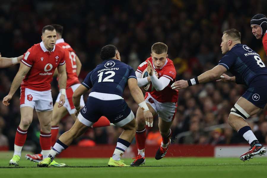 Wales in action against Scotland