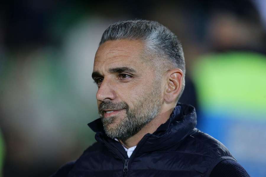 Rui Borges, treinador do Sporting