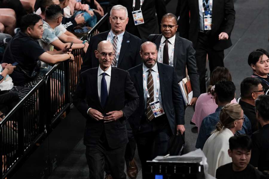 Adam Silver, o atual comissário da NBA, em Macau