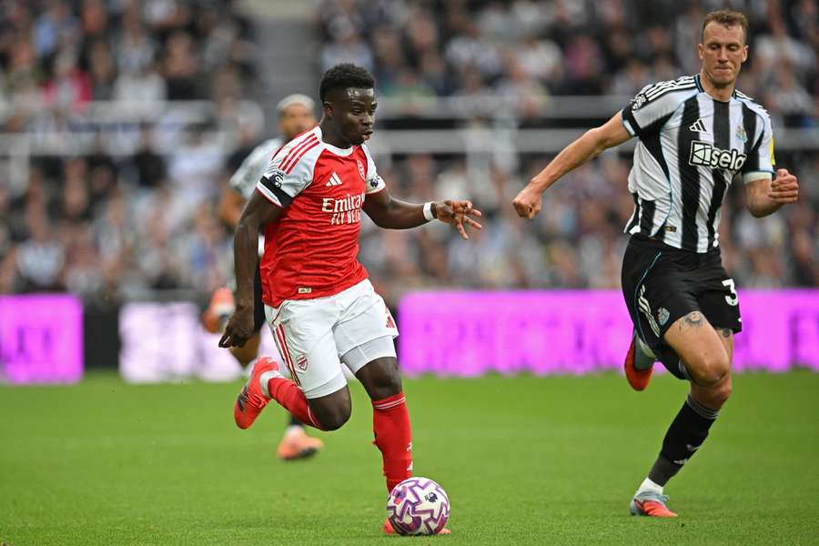 Bukayo Saka, jugador del Arsenal