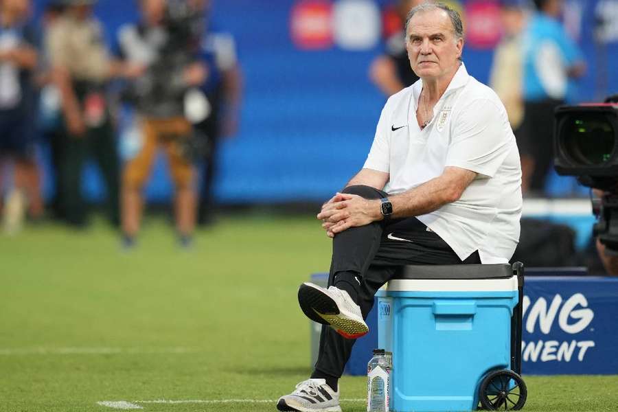 Bielsa, entrenador de la selección de Uruguay