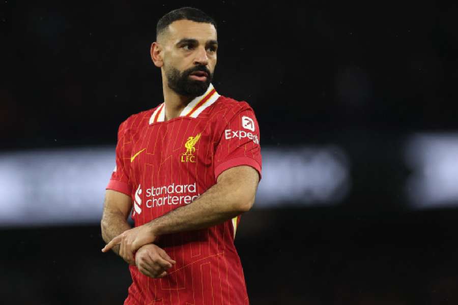 Mo Salah at the Etihad last weekend