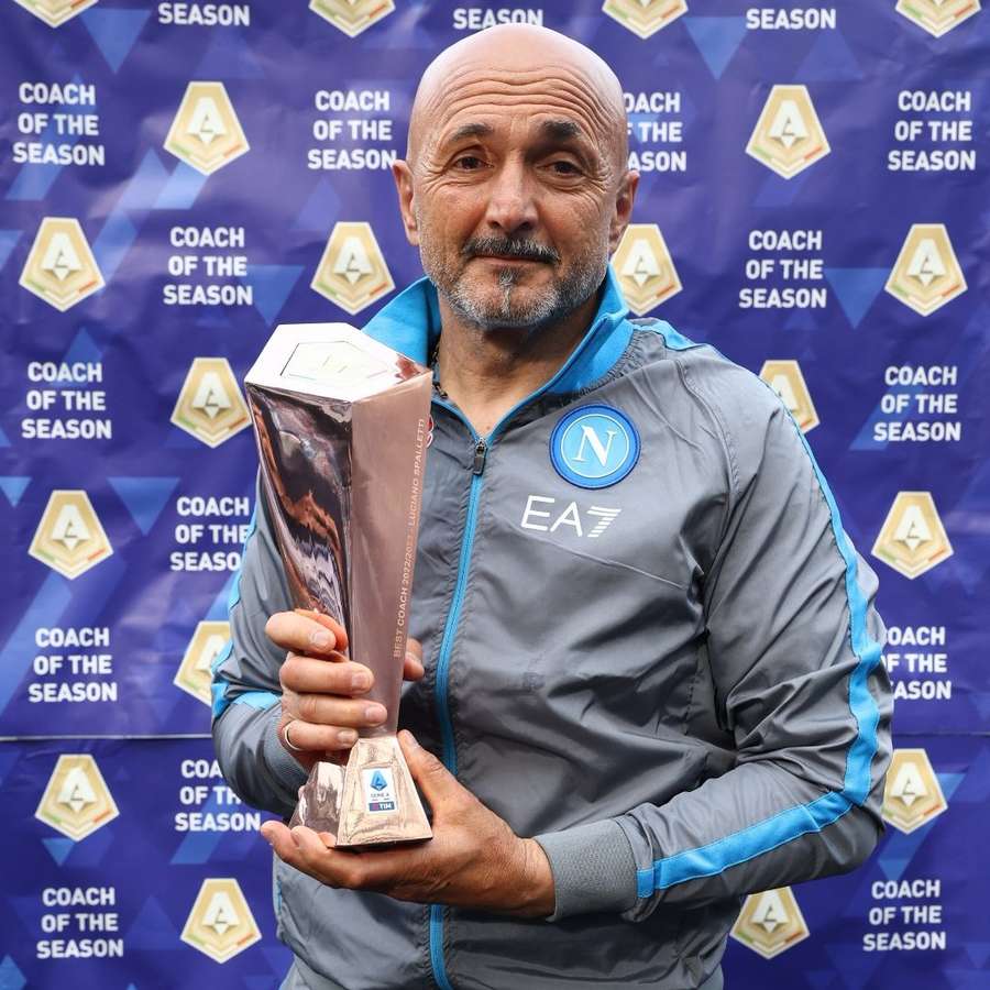 Spalletti fue nombrado mejor entrenador de la Serie A en la 22/23