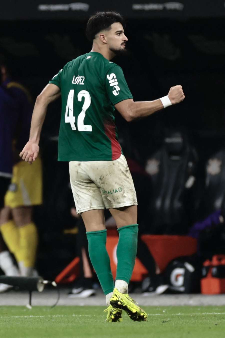 Flaco López fez o gol da vitória do Palmeiras na Neo Química Arena