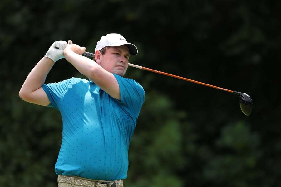 Scotland's MacIntyre in action