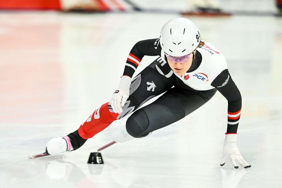 Trzecie miejsce polskiej sztafety mieszanej, Woźniak czwarta na 500 m na WT w short tracku Trzecie miejsce polskiej sztafety mieszanej, Woźniak czwarta na 500 m na WT w short tracku
