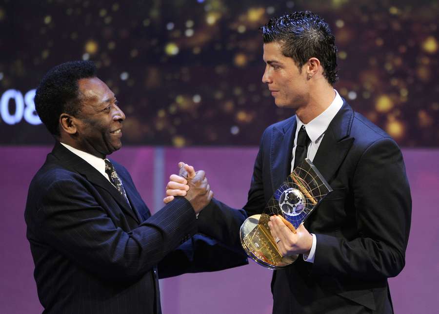 Pelé e Ronaldo