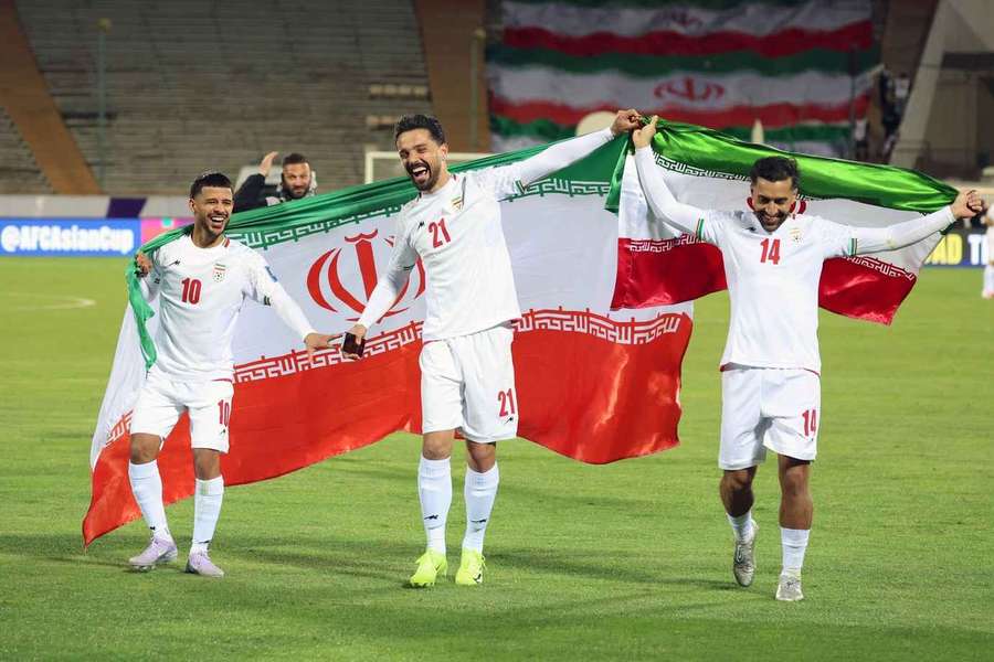 Freude im Iran.