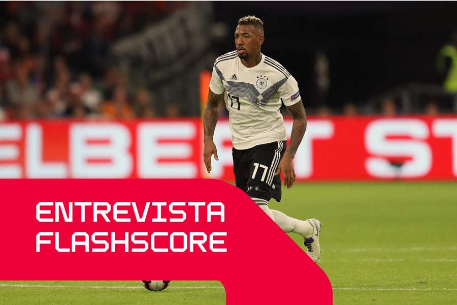 Jerome Boateng com a camisola da Alemanha Jerome Boateng com a camisola da Alemanha