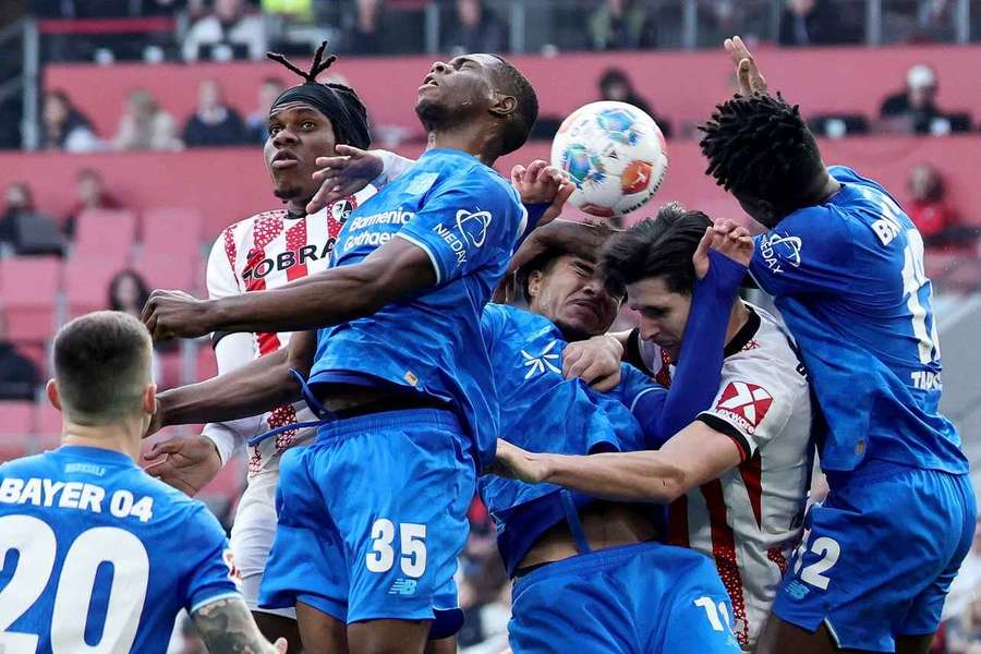 Freiburg and Leverkusen played out a 3-3 draw