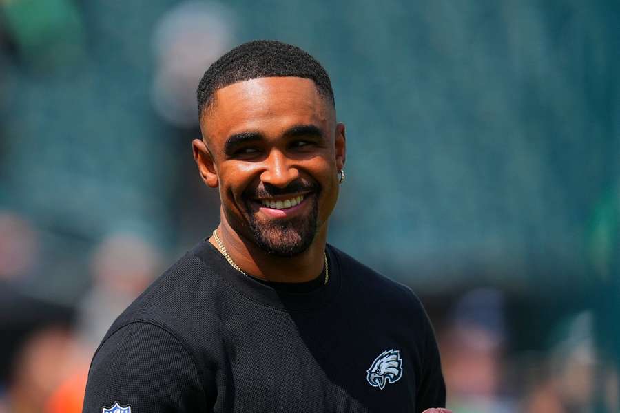 Jalen Hurts konnte während der Preseason bei den Eagles endlich wieder lächeln