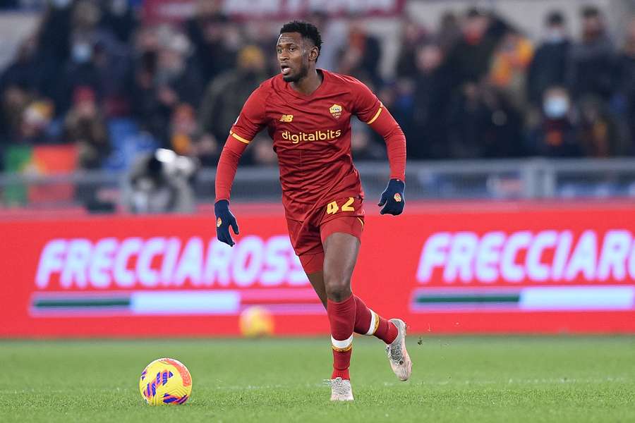Amadou Diawara, con la Roma