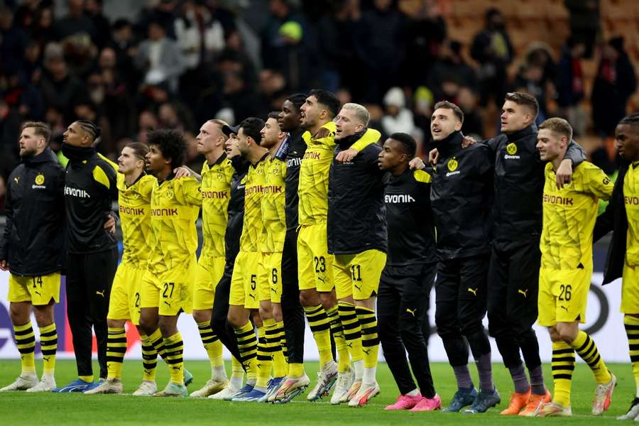 Dortmund have secured a spot in the knockout rounds