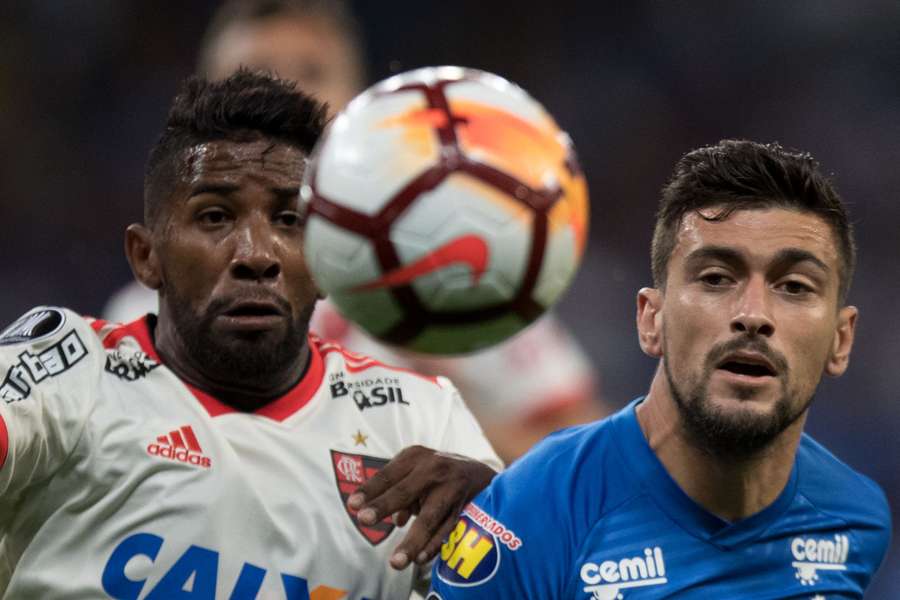 Em 2018, Arrasca foi algo do Flamengo nas oitavas da Libertadores Em 2018, Arrasca foi algo do Flamengo nas oitavas da Libertadores