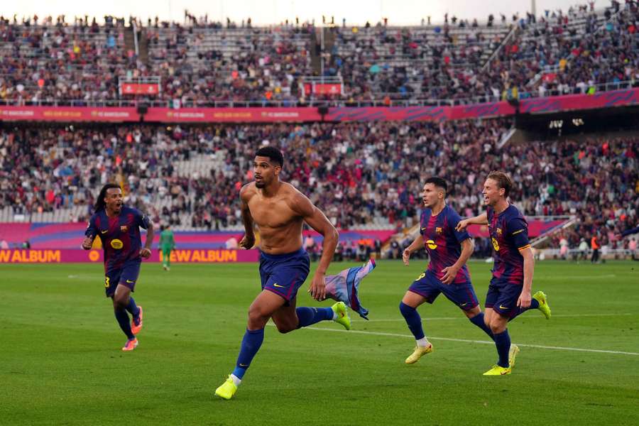 Ronald Araújo a délivré le Barça