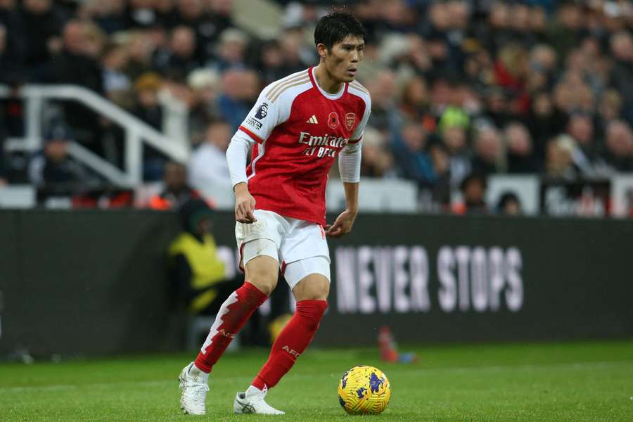 Arsenal's Takehiro Tomiyasu