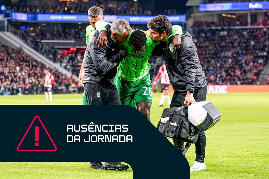 Diomande sofreu uma entorse no tornozelo esquerdo diante do PSV