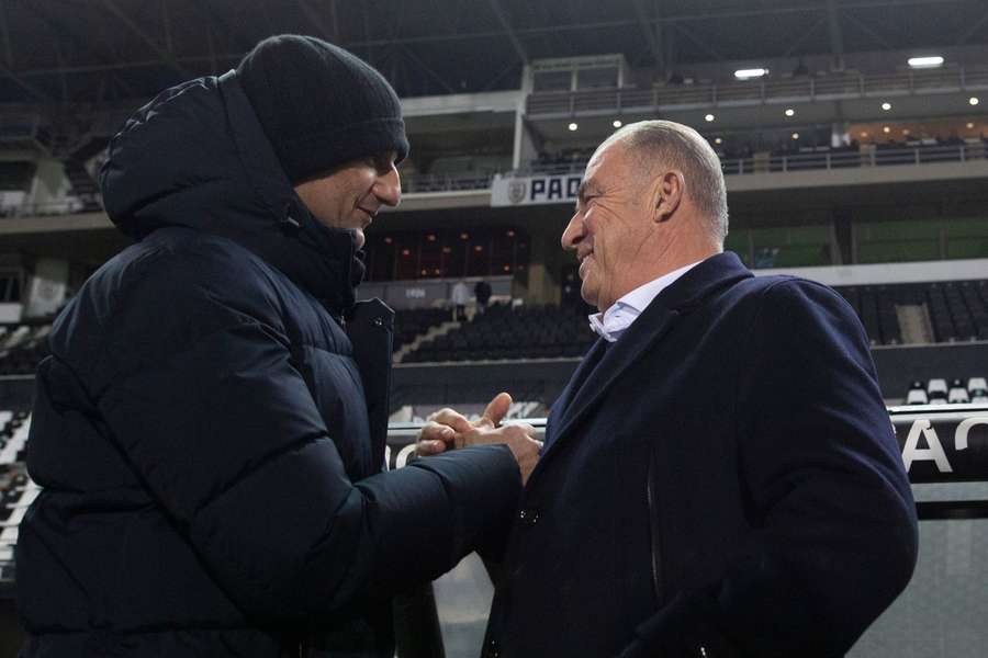 Răzvan Lucescu și Fatih Terim