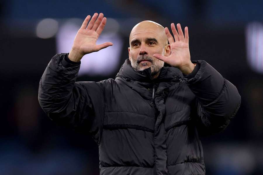Guardiola mercredi.