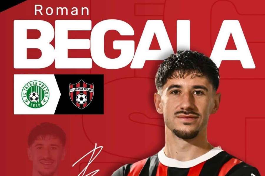 Spartak predstavil Begalu.