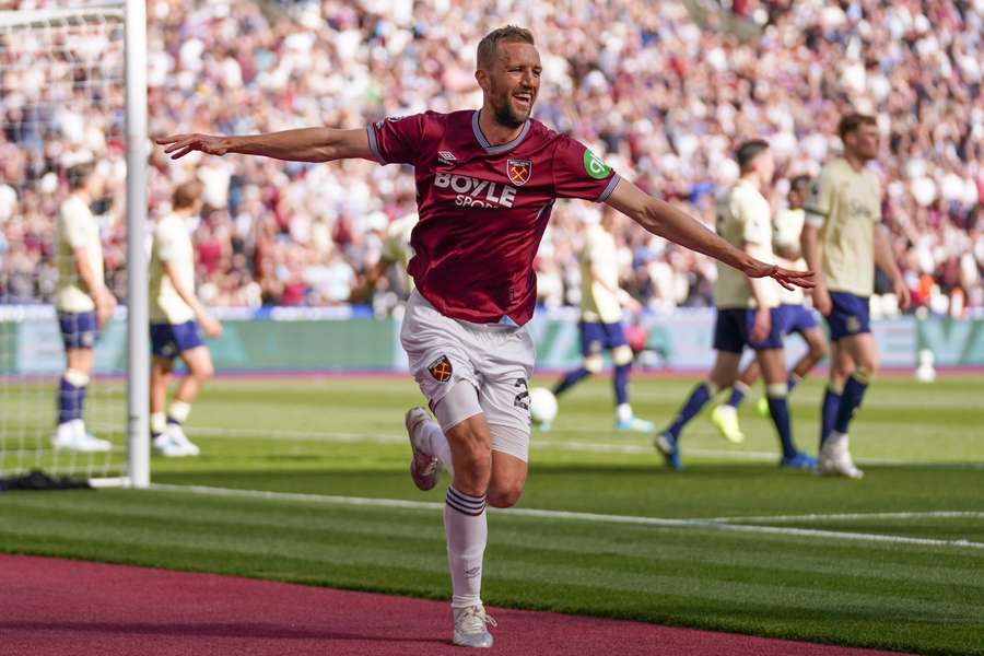 Tomáš Souček pomohl West Hamu gólem k výhře nad Evertonem.  