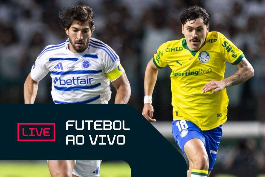 Lucas Silva e Maurício em Palmeiras x Cruzeiro, no Allianz Parque Lucas Silva e Maurício em Palmeiras x Cruzeiro, no Allianz Parque