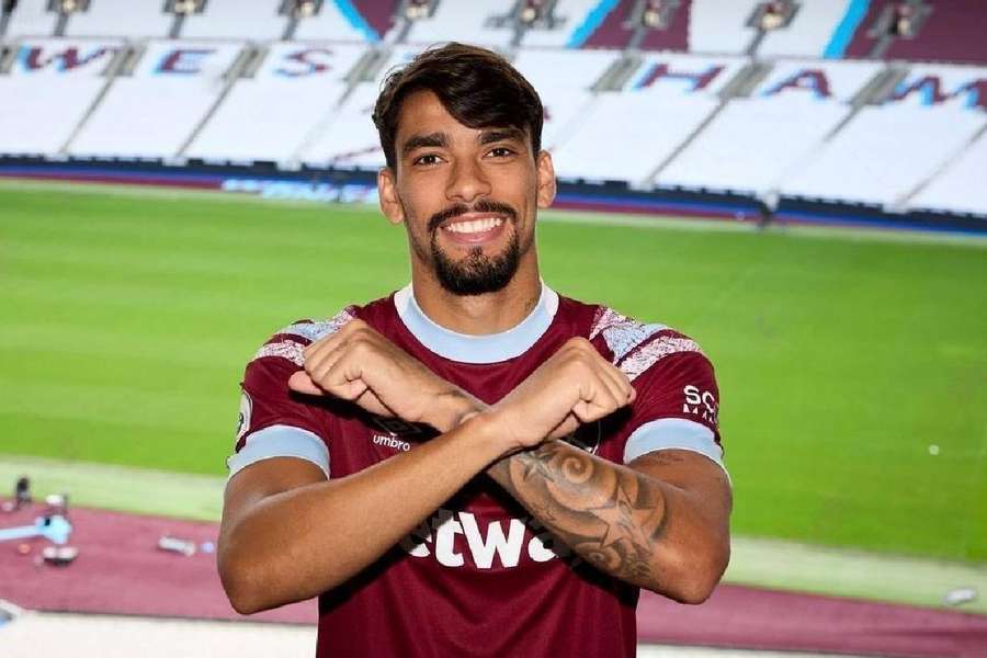 Lucas Paquetá chegou ao West Ham na temporada passada