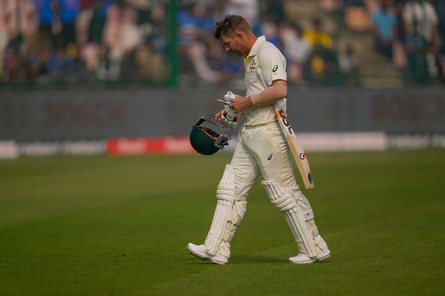 Warner has been in terrible form in test cricket