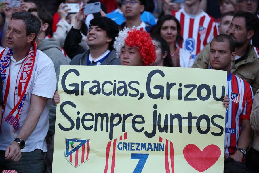 Griezmann se zapsal do srdcí fanoušků Atlétika.