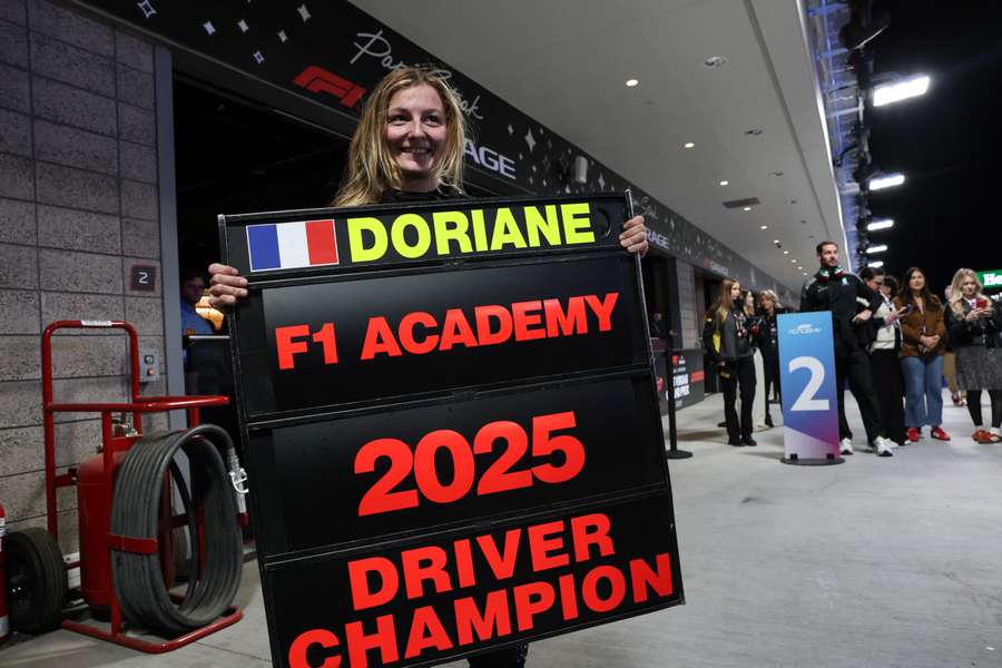 Doriane Pin remporte la F1 Academy