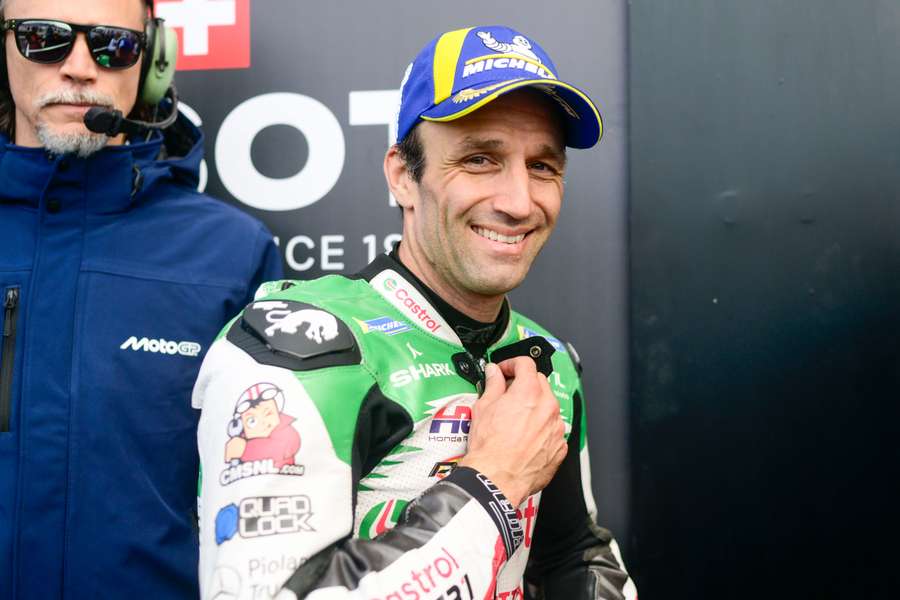 Johann Zarco en avril.