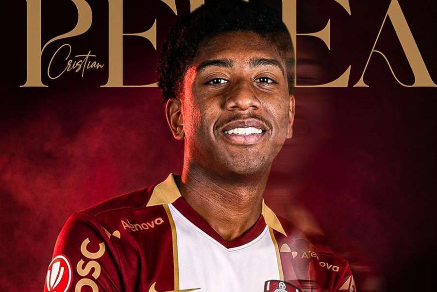 Cristian Perea a fost prezentat de CFR Cluj Cristian Perea a fost prezentat de CFR Cluj