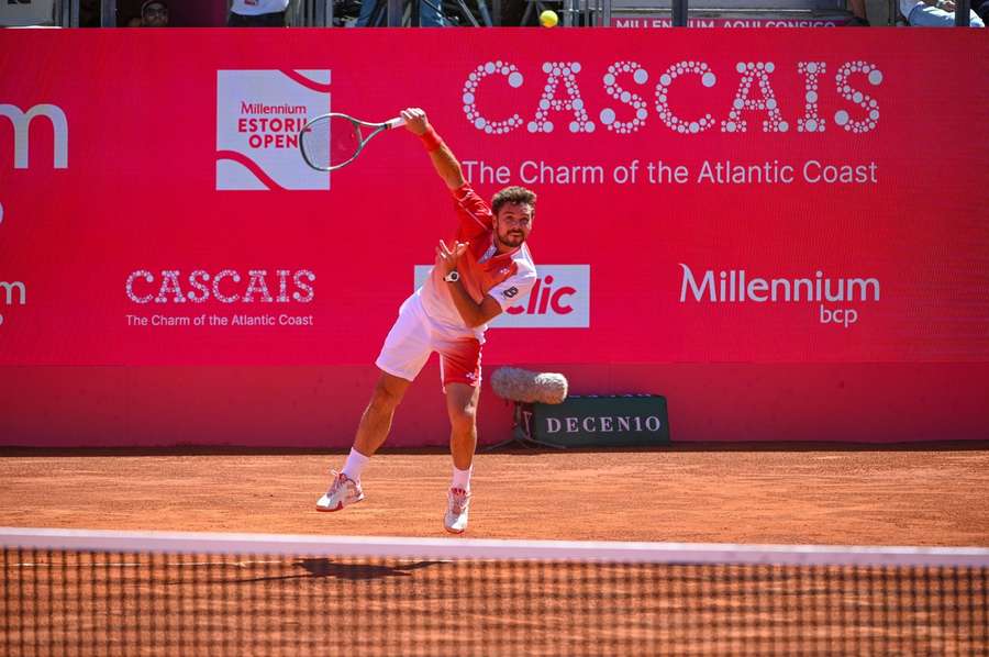 Stan Wawrinka fez último jogo na terra batida no Estoril Open