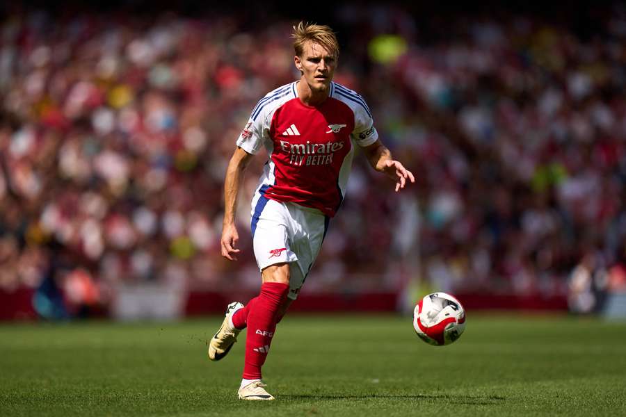 Martin Odegaard is a major doubt for Sunday's north London derby due to an ankle