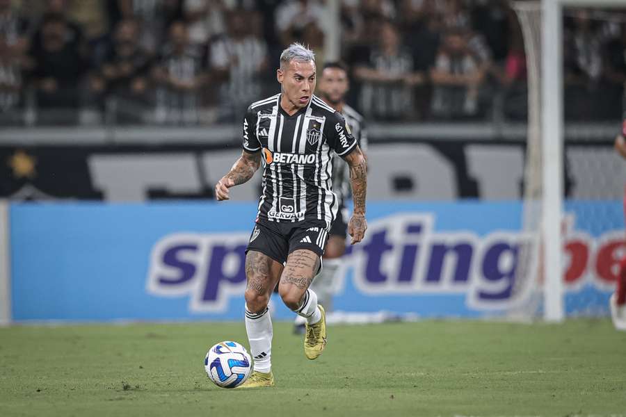 Vargas ficou de fora dos últimos três jogos do Galo