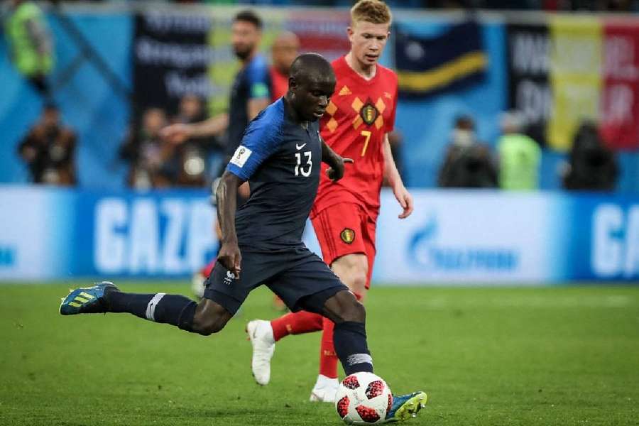 N'Golo Kante will be reunited with Kevin De Bruyne in a major tournament once again on Monday