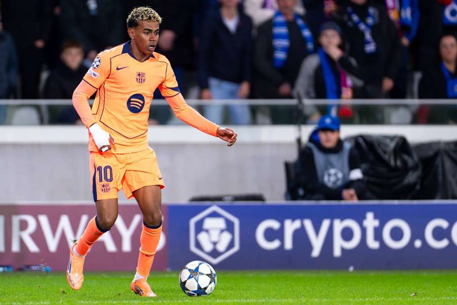 Lamine shone for Barcelona against Brugge Lamine shone for Barcelona against Brugge