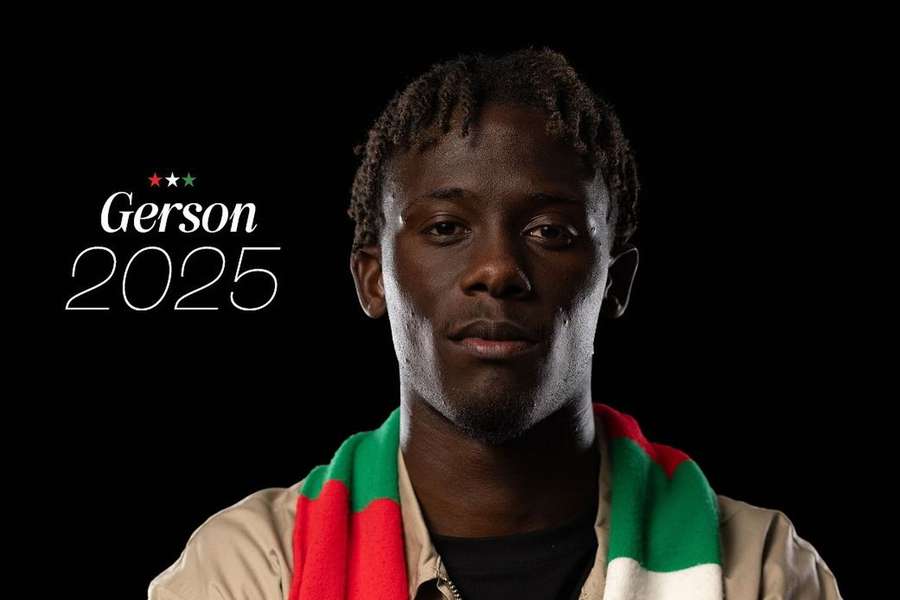 Gerson apresentado no Estrela