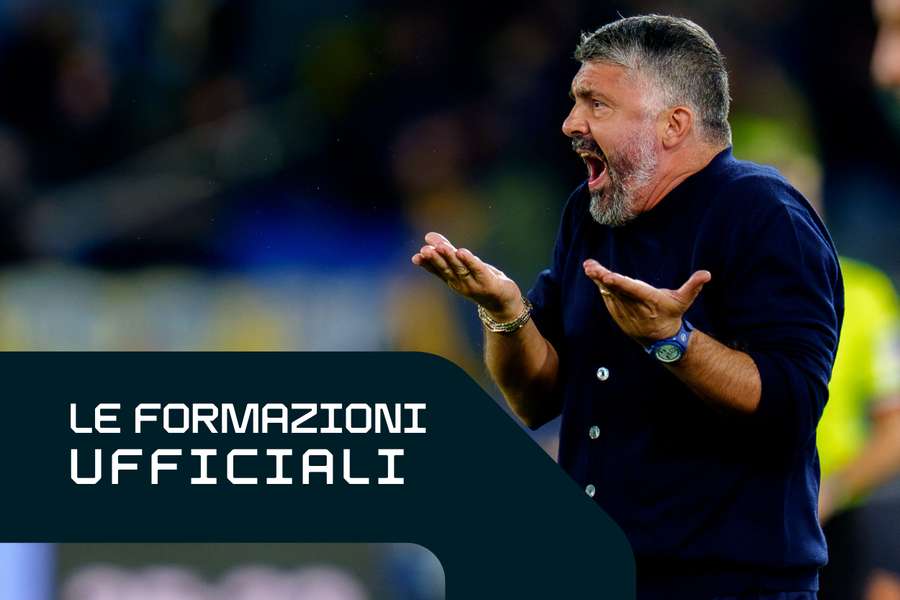 Il tecnico della Lazio, Rino Gattuso