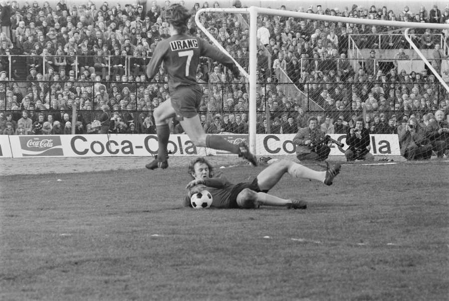 La finale de la Coupe 1975 entre Vard et Bodo/Glimt La finale de la Coupe 1975 entre Vard et Bodo/Glimt