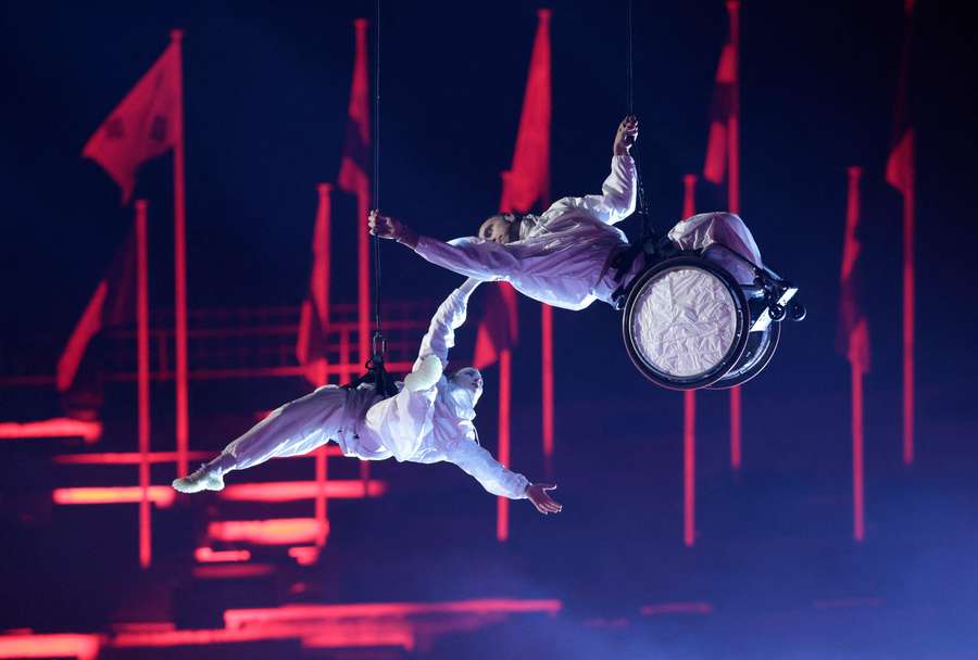 Un momento della cerimonia