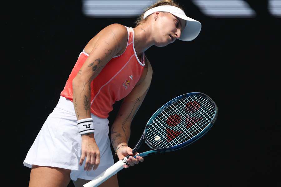 Wimbledon champion Marketa Vondrousova crashed out of the Australian Open first round