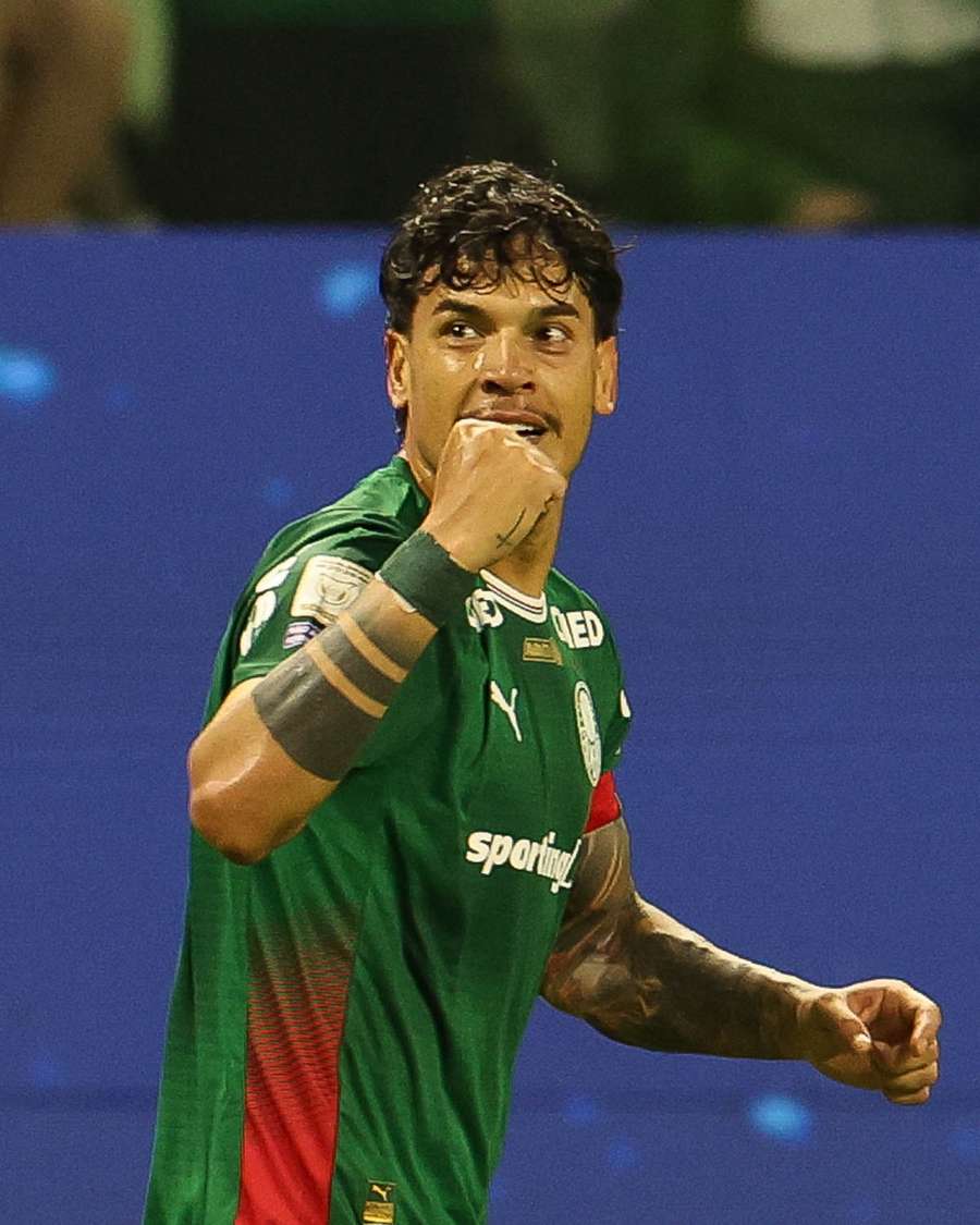 Gustavo Gómez garantiu a vitória do Palmeiras sobre o Athletico-PR