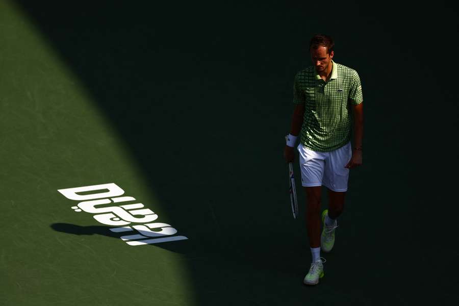Daniil Medvedev in Dubai
