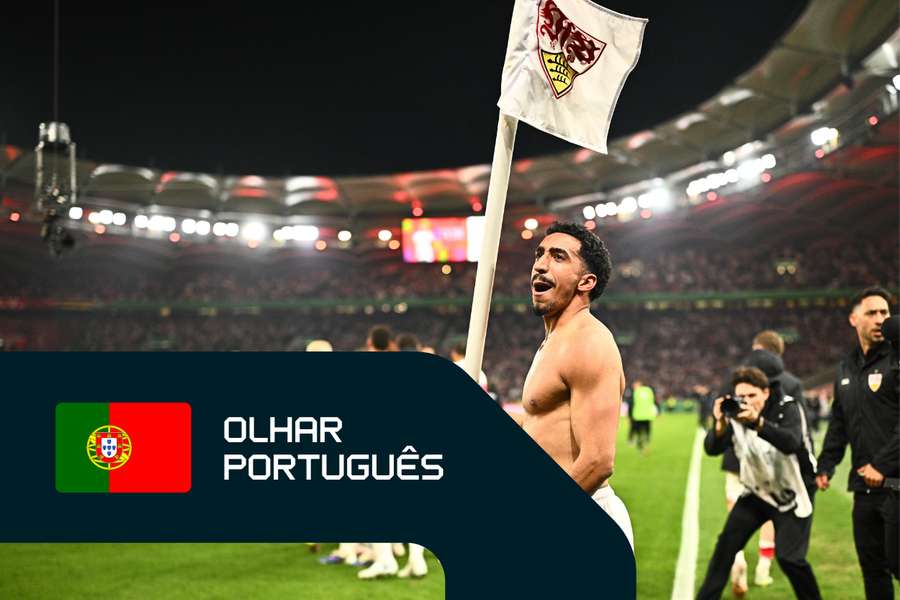 Tiago Tomás em destaque no Estugarda