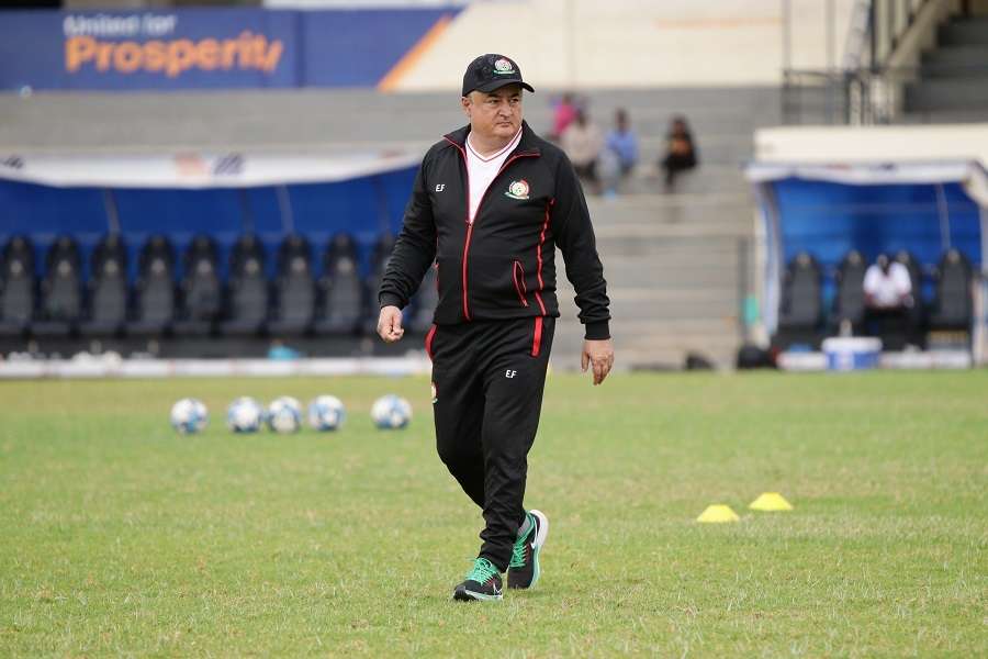 Kenya coach Engin Firat