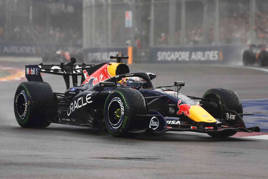 Max Verstappen, ce samedi. Max Verstappen, ce samedi.