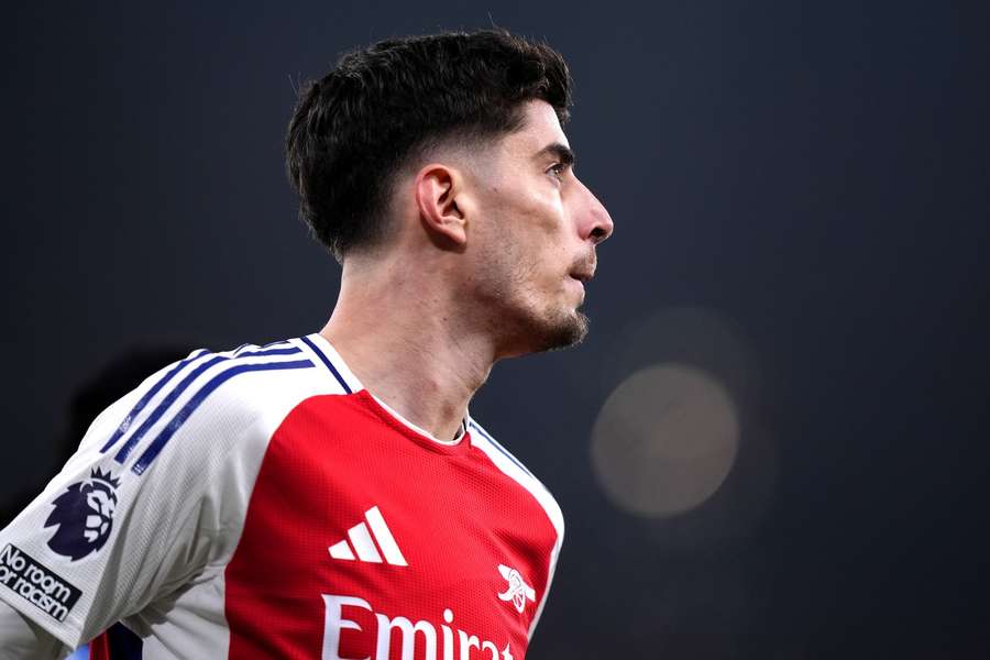 Havertz und seine Frau erhielten zahlreiche Hassnachrichten nach seinem verschossenen Elfmeter.