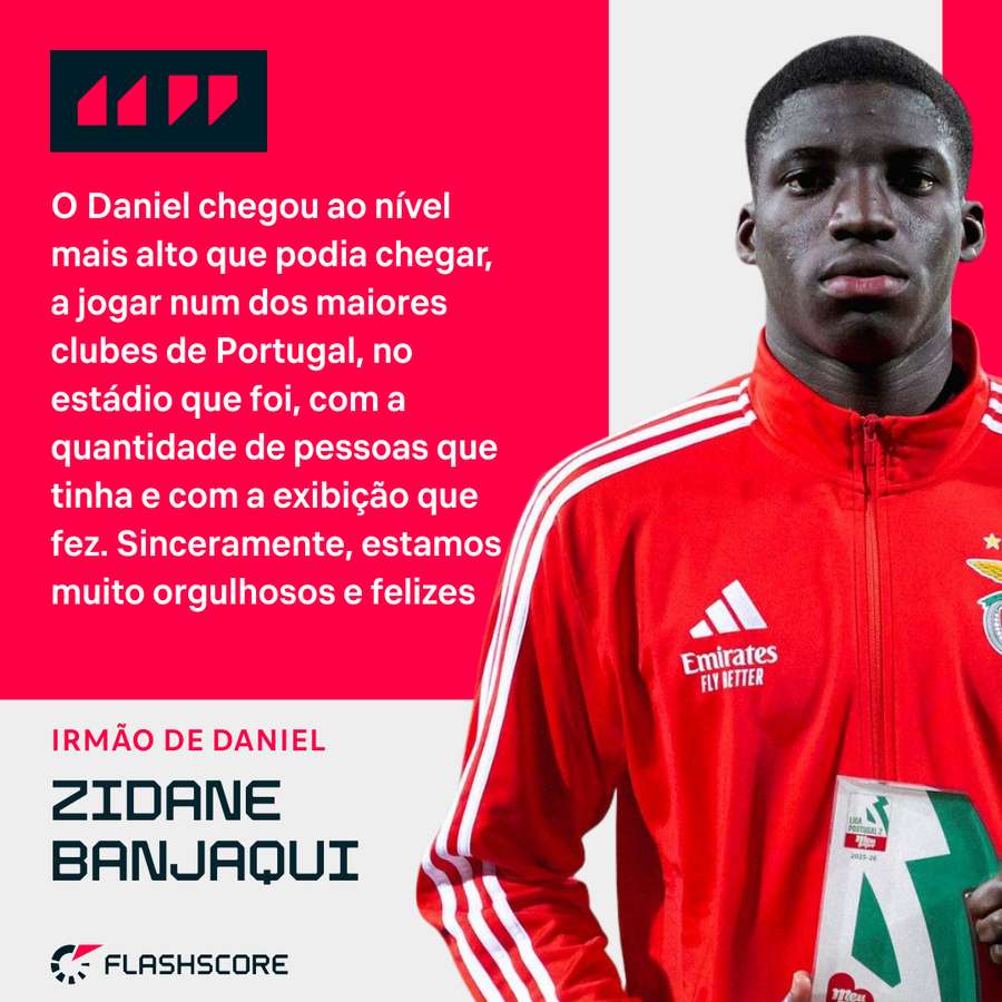 Zidane rendido ao irmão Daniel